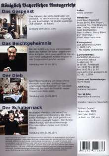 Königlich Bayerisches Amtsgericht Folgen 33-36, DVD