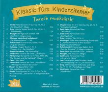 Klassik fürs Kinderzimmer - Tierisch musikalisch!, CD