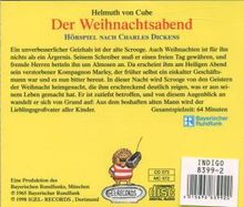 Der Weihnachtsabend, CD