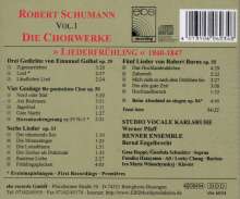 Robert Schumann (1810-1856): Chorwerke Vol.1 ("Liederfrühling 1840-1847"), CD