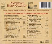 American Horn Quartet - Welltempered Horn, CD
