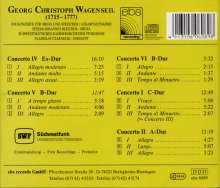 Georg Christoph Wagenseil (1715-1777): Orgelkonzerte Nr.1,2,4-6, CD