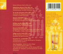 Johann Sebastian Bach (1685-1750): Italienisches Konzert BWV 971 für Marimba &amp; Streicher, CD