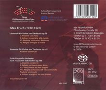 Max Bruch (1838-1920): Suite nach russischen Volksliedern op.79b, Super Audio CD