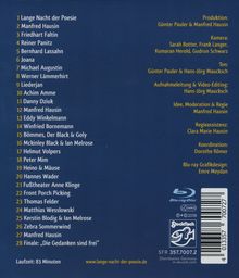 Lange Nacht der Poesie 2010, Blu-ray Disc