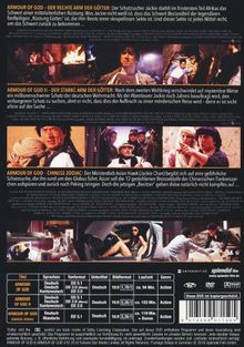 Jackie Chan: Armour of God Box, 3 DVDs
