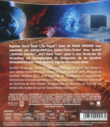 Origin Unknown (Blu-ray), Blu-ray Disc