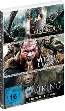 Wikinger-Box: Viking / Vikingdom / Viking Legacy, 3 DVDs