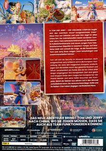 In "Tom und Jerry – Der verlorene Kompass" reisen Tom und Jerry ins alte China. Abenteuer, Slapstick und magische Elemente.