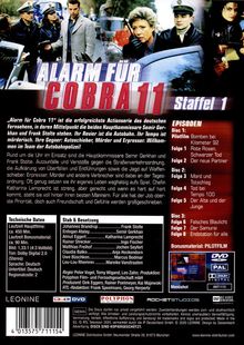 Alarm für Cobra 11 Staffel 1, 3 DVDs