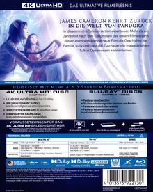 Avatar: The Way of Water (Ultra HD Blu-ray &amp; Blu-ray), 1 Ultra HD Blu-ray und 2 Blu-ray Discs