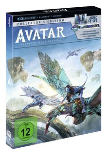 Avatar (Collector's Edition) (Ultra HD Blu-ray &amp; Blu-ray im Digipack), 1 Ultra HD Blu-ray und 3 Blu-ray Discs
