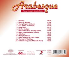 Arabesque: Fancy Concert: Live In Tokyo, CD