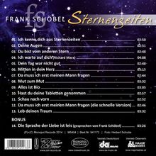 Frank Schöbel: Sternenzeiten, CD