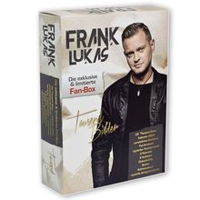 Frank Lukas: Tausend Bilder (Fanbox), 1 CD, 1 Buch und 2 Merchandise