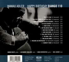 Josef 'Wawau' Adler: Happy Birthday Django 110, CD