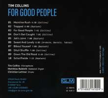 Tim Collins: For Good People, CD