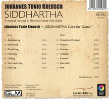 Johannes Tonio Kreusch (geb. 1970): Siddhartha: A Musical Homage To Hermann Hesse (Solo Guitar), CD