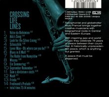 Mulo Francel (geb. 1967): Crossing Life Lines, CD