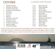 Quadro Nuevo: Odyssee: A Journey Into The Light, CD