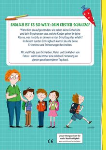 Mein erster Schultag, Buch