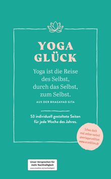 Wochenkalender Yogaglück 2026, Kalender