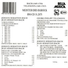 Meister des Barock - Bach / Telemann, CD