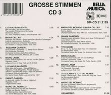 Wolfgang Amadeus Mozart (1756-1791): Grosse Stimmen Cd 3, CD