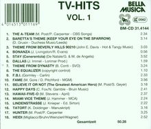 Filmmusik: TV-Hits Vol.1 - Instrumental, CD