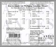 Klaviermusik Mozarts für Bläser, CD