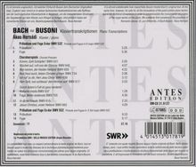 Ferruccio Busoni (1866-1924): Bach-Transkriptionen, CD