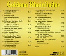 Goldene Rheinlieder, CD