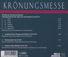 Wolfgang Amadeus Mozart (1756-1791): Messe KV 317 "Krönungsmesse", CD