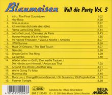 Blaumeisen: Voll die Party Vol. 3 - Live, CD