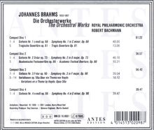 Johannes Brahms (1833-1897): Symphonien Nr.1-4, 4 CDs