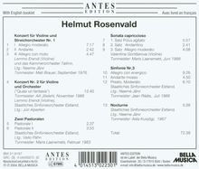 Helmut Rosenvald (geb. 1929): Symphonie Nr.3, CD