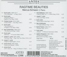 Marcus Schwarz - Ragtime Beauties, CD