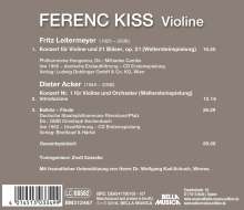 Fritz Leitermeyer (1925-2006): Konzert für Violine &amp; 21 Bläser op.21, CD