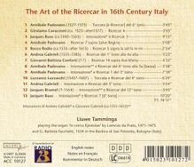 Ricercari - The Art of the 16th Century Ricercar, CD