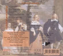 Lieder &amp; Instrumentalmusik aus Spanien (17.Jahrhundert), CD