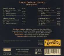 Francois Devienne (1759-1803): Flötenquartette op.66 Nr.1-3;op.16 Nr.3, CD