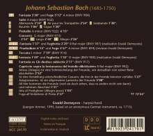Johann Sebastian Bach (1685-1750): Capriccio BWV 992, CD