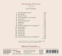 Alessandro Piccinini (1566-1639): Lautenwerke, CD