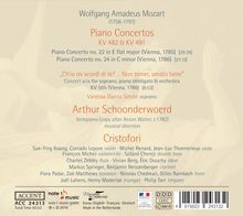 Wolfgang Amadeus Mozart (1756-1791): Klavierkonzerte Nr.22 &amp; 24, CD