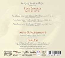 Wolfgang Amadeus Mozart (1756-1791): Klavierkonzerte Nr.9,11,12, CD