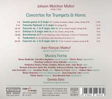 Johann Melchior Molter (1696-1765): Konzerte für Trompeten &amp; Hörner, CD