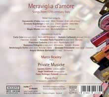 Meraviglia d'amore - Songs from 17th Century Italy, CD
