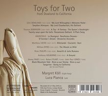 Toys for Two - From Dowland to California (Musik für Harfe &amp; Laute), CD