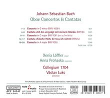 Johann Sebastian Bach (1685-1750): Oboenkonzerte und Kantaten, CD