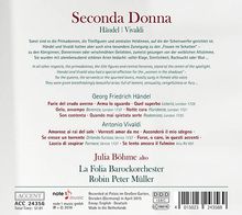 Julia Böhme - Seconda Donna (Händel / Vivaldi), CD